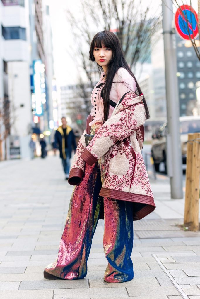 Tokyo Fashion on X: Japanese student Mako on the street in