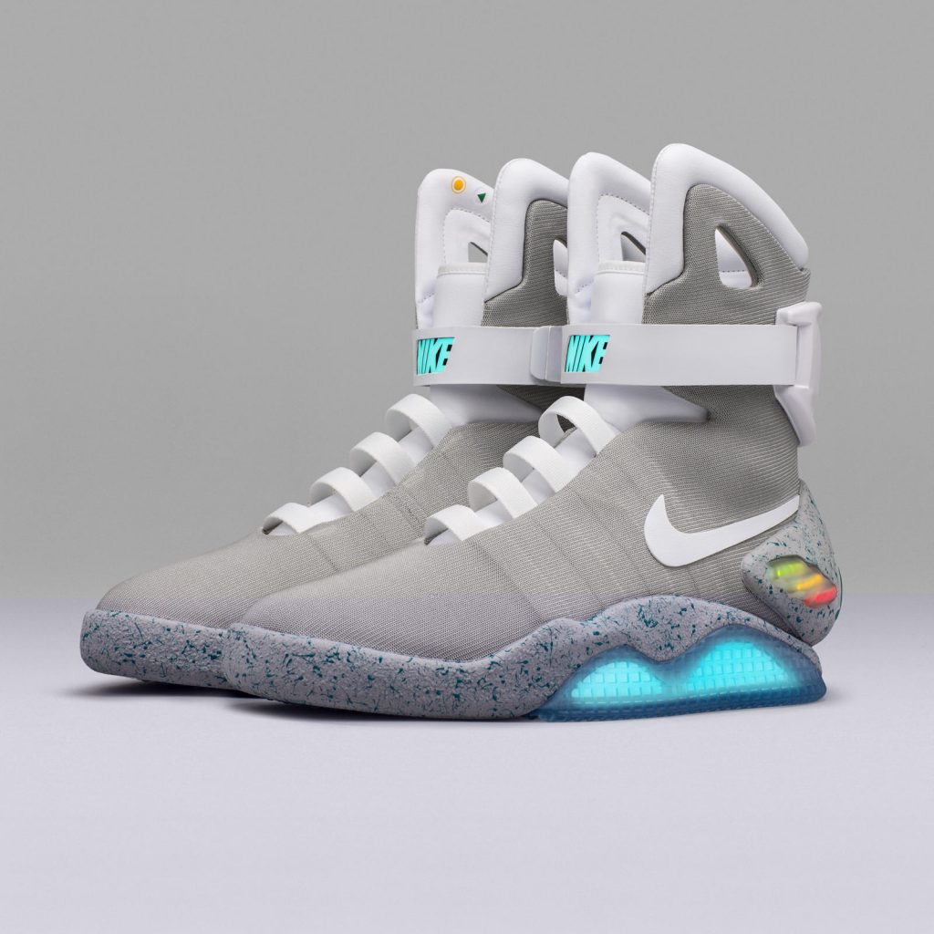 nike air mags back to the future scene