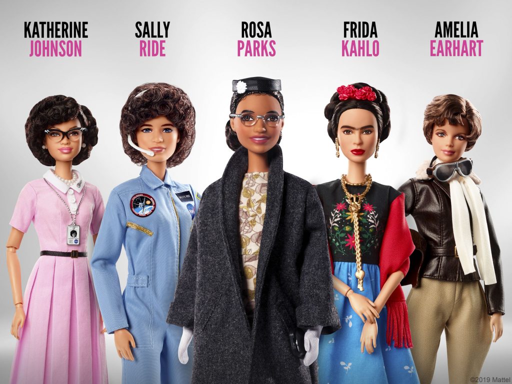 BARBIE INSPIRING WOMEN. MATTEL ADDS OTHER TWO HEROINES TO THE