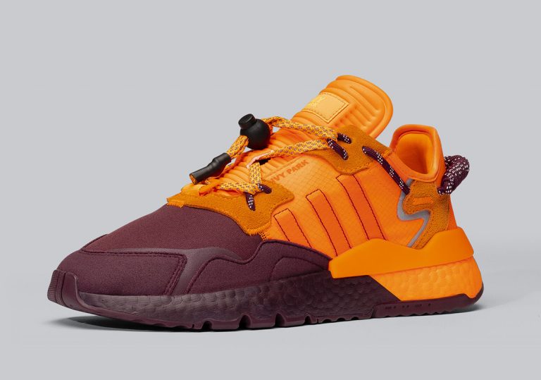 Ivy Park x Adidas Nite Jogger orange 01