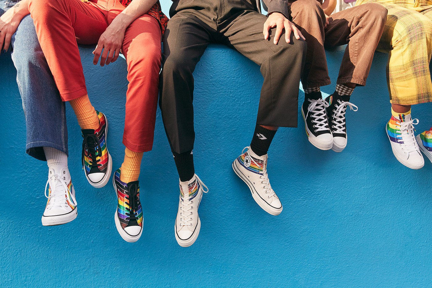Hilarious Deliberately Partially NIKE & CONVERSE FOR PRIDE MONTH • MVC Magazine