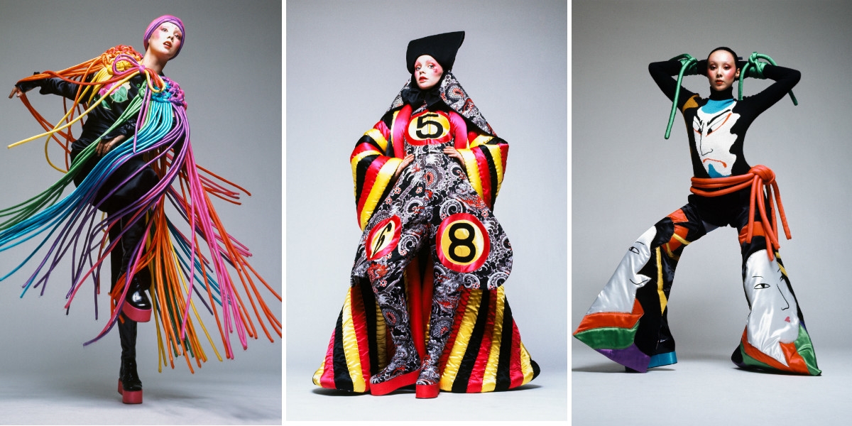 Creative Fashion Designs by Kansai Yamamoto in the Early 1970s