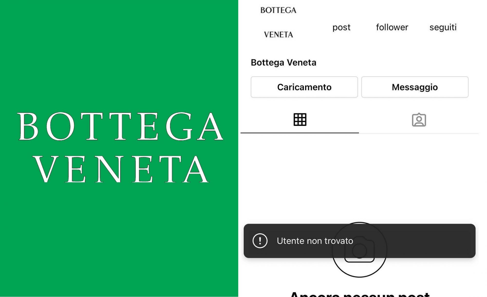 Why did Bottega Veneta delete all their social media accounts?