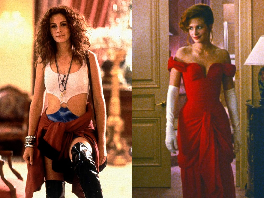 THE STORY OF PRETTY WOMAN 'S RED, ACTUALLY BLACK DRESS • MVC Magazine