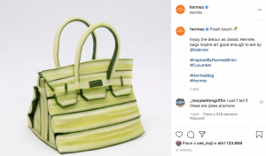 Ben Denzer Designs Vegetable Hermès Birkin Bags