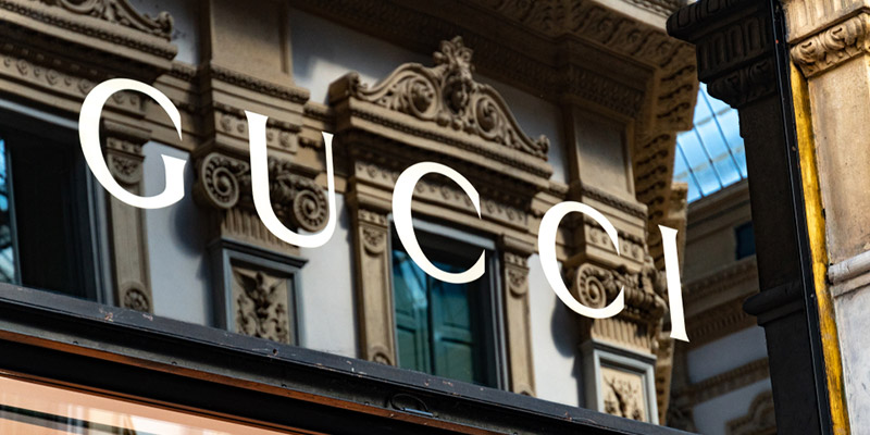 insegna Gucci boutique