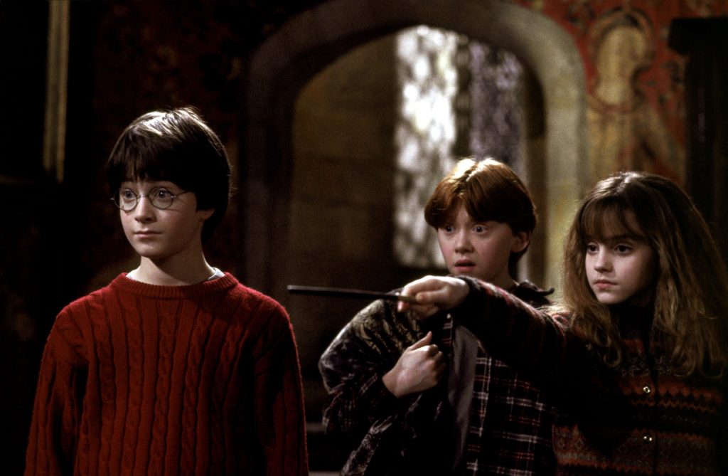 Harry Potter, Ron, Hermione 
