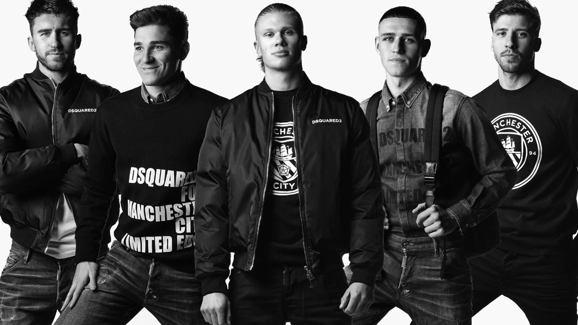 manchester team x Dsquared2