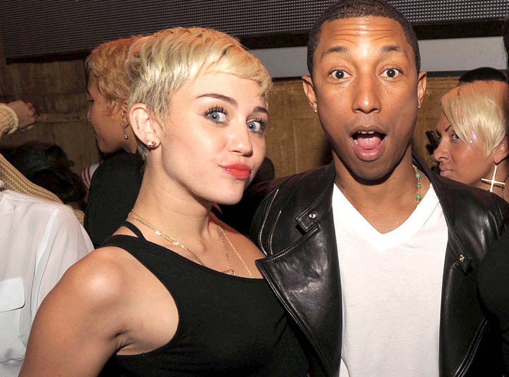 Miley and Pharrell