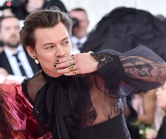 NEW YORK, NEW YORK - MAY 06: Alessandro Michele and Harry Styles attend The 2019 Met Gala Celebrating Camp: Notes on Fashion at Metropolitan Museum of Art on May 06, 2019 in New York City. (Photo by Theo Wargo/WireImage)