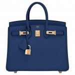 Borsa birkin blu scuro